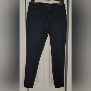 Chico's Navy Blue Skinny Jeans  Size US 6R Chicos Sz 0.5R